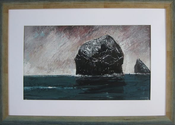 Incoming Weather at Stac Lee, St Kilda