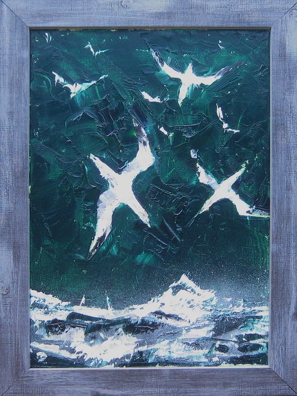 'A Dive of Gannets'